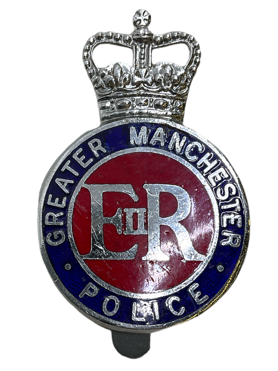 British Greater Manchester Constabulary Police Helmet Badge - Military ...