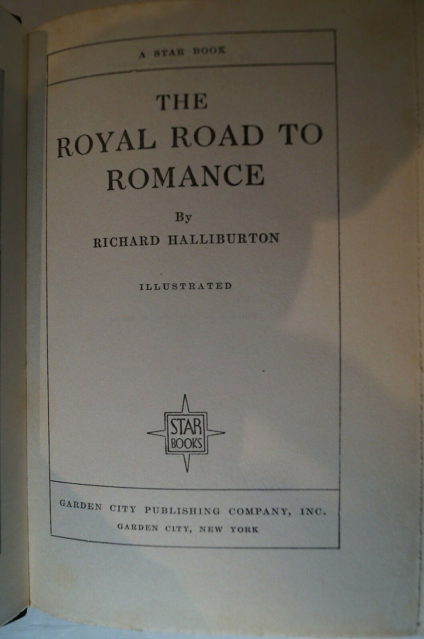 Post ww1 us royal road to romance reference book