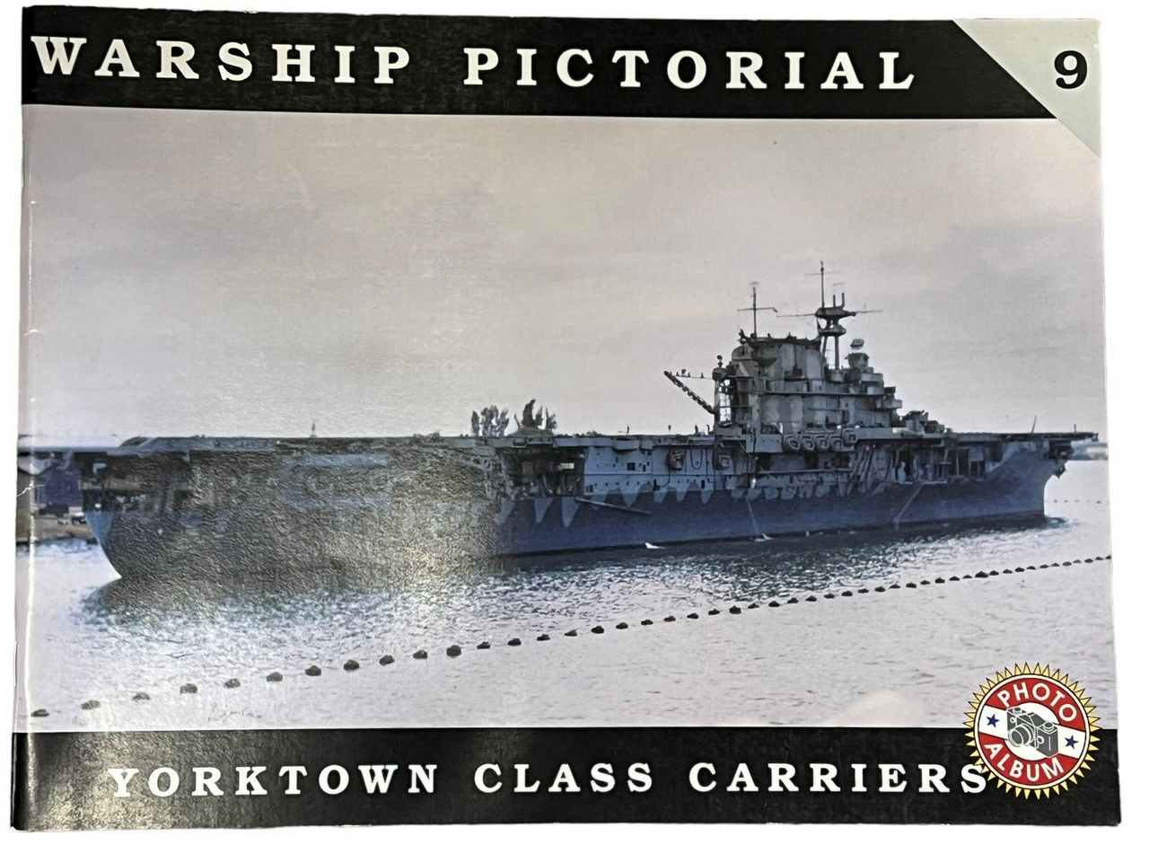 WW2 US Navy Yorktown Class Carriers Warship Pictorial Soft Cover ...