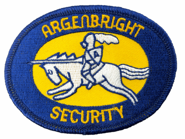US Argenbright Georgia Security Police Patch