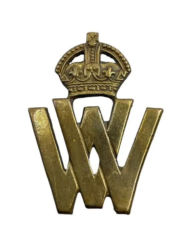 WW1 British War Workers Lapel Badge Numbered 208740