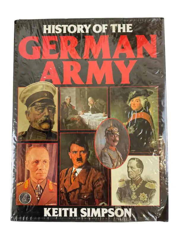 History of the German Army Keith Simpson Hardcover Reference Book