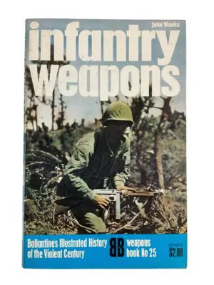 WW2 US German British Infantry Weapons Ballantines Softcover Reference Book