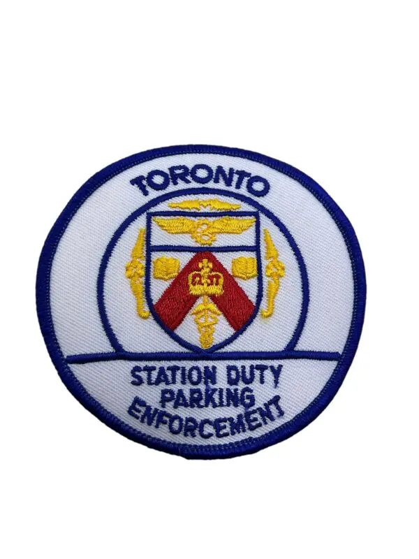 Canadian Ontario Toronto Police Station Duty Parking Enforcement Patch