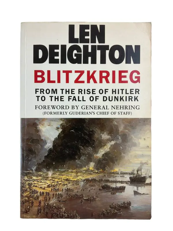 WW2 British Blitzkrieg Rise of Hitler Fall of Dunkirk Deighton Reference Book