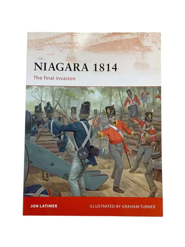 US British Canadian Niagara 1814 Osprey No 209 Softcover Reference Book