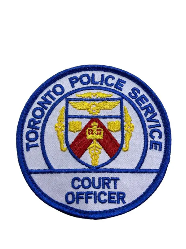 Canadian Ontario Toronto Police Services Court Officer Patch