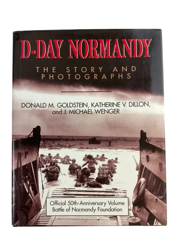 WW2 US British German D-Day Normandy Story Photos Hard Cover Reference Book