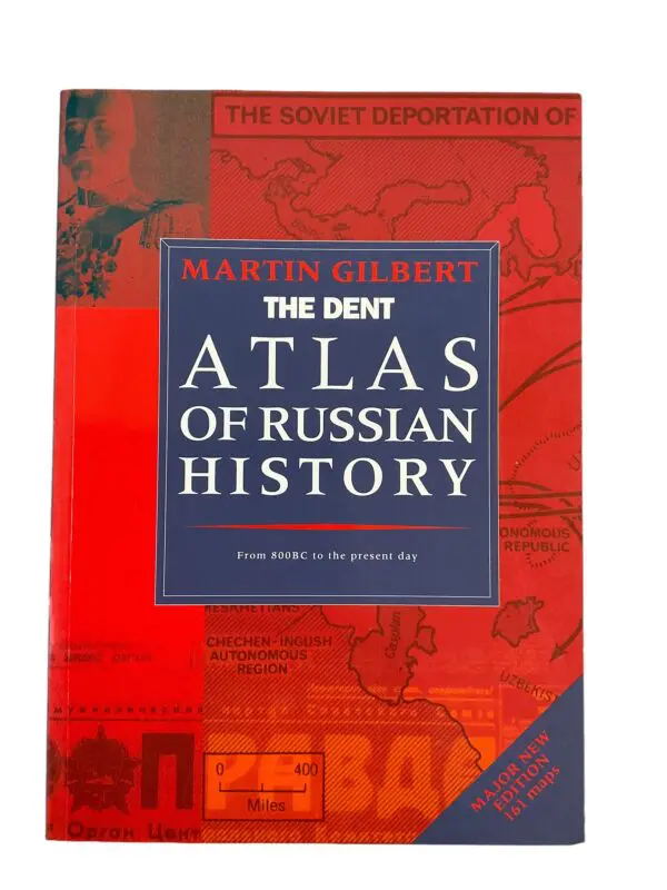 The Dent Atlas of Russian History Soft Cover Reference Book