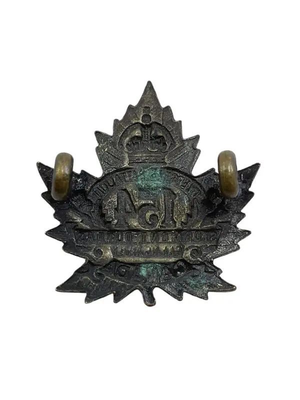 WW1 Canadian CEF 154th Battalion Collar Badge Insignia Single