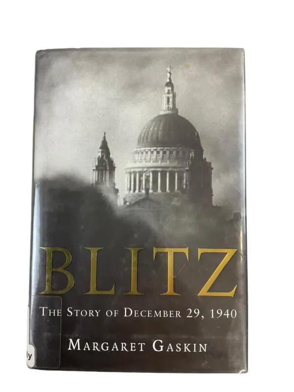 WW2 British Blitz Story of 29th December 1940 Gaskin Hardcover Reference Book