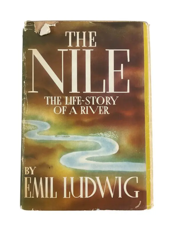 The Nile Life Story Of A River 1937 Reference Book