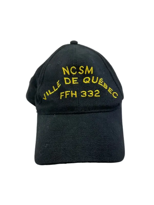 Canadian Forces Royal Canadian Navy RCN NCSM Ville De Quebec FFH 332 Baseball Cap