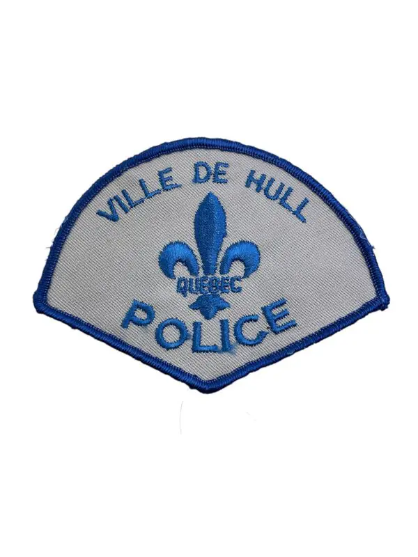 Canadian Quebec Ville De Hull Police Patch