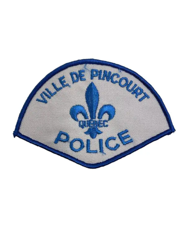 Canadian Quebec Ville De Pincourt Police Patch