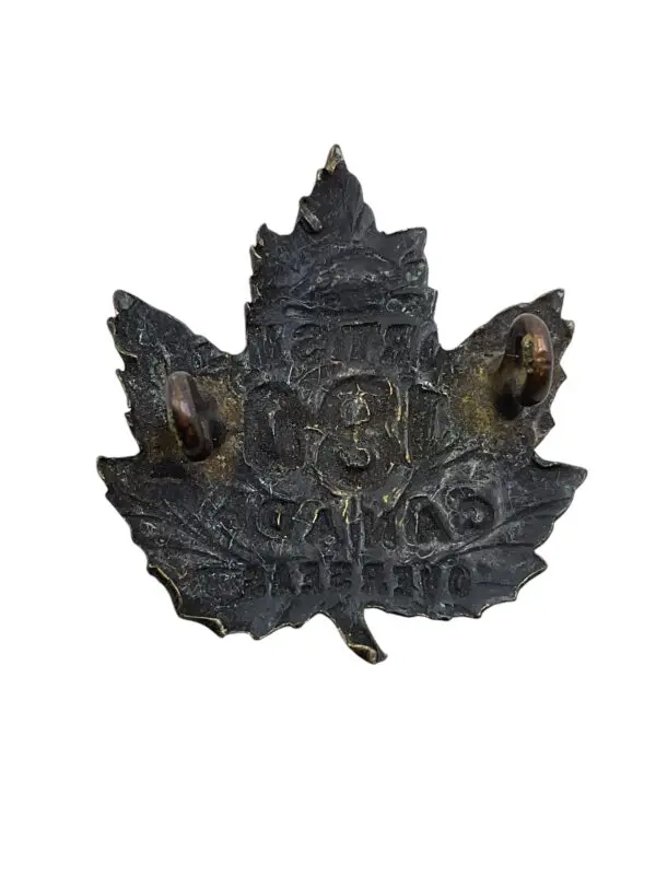 WW1 Canadian CEF 180th Battalion Collar Insignia Single