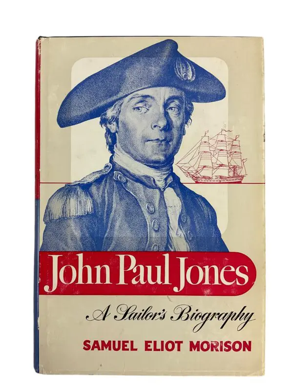 US Navy John Paul Jones A Sailors Biography Hardcover Reference Book