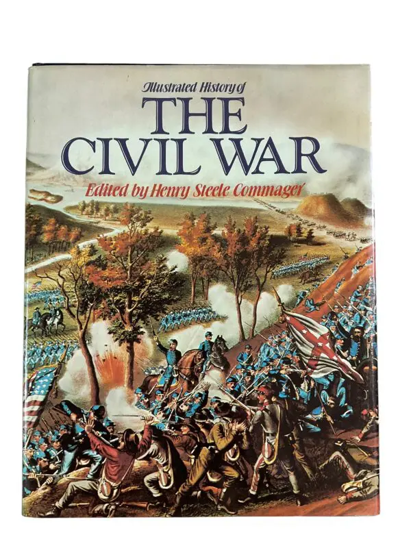 US Civil War Illustrated History of The Civil War Reference Book