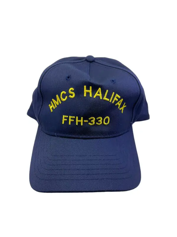 Canadian Forces Royal Canadian Navy RCN HMCS Halifax FFH 330 Baseball Cap Blue