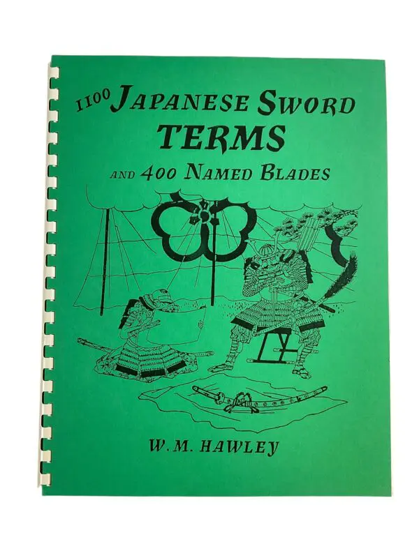 US Japan 1100 Japanese Sword Terms And 400 Named Blades Reference Book