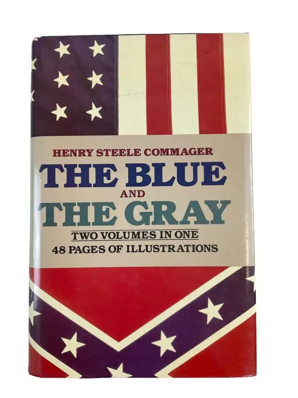 US Civil War The Blue and The Gray Two Volumes In One Reference Book