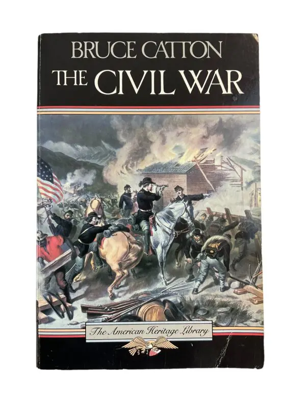 US The Civil War Bruce Catton American Heritage Library Reference Book