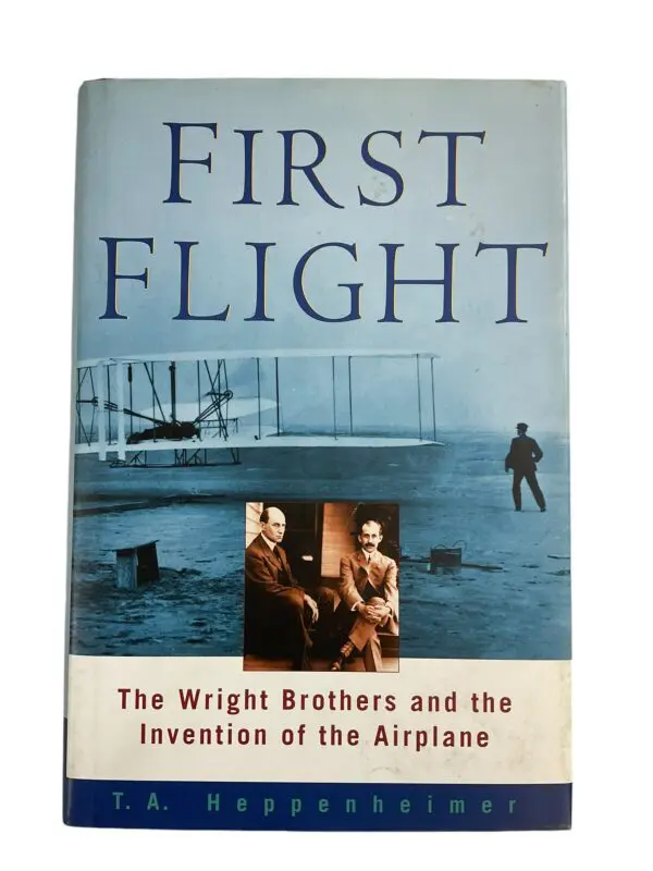 US First Flight The Wright Brothers Invention of the Airplane HC Reference Book