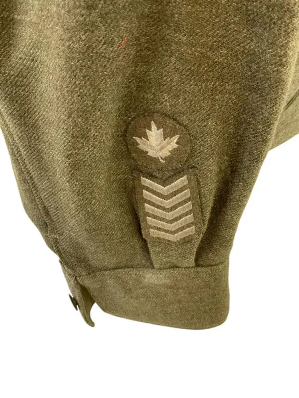 Canadian RCA Artillery Officers Battle Dress 1960 Dated