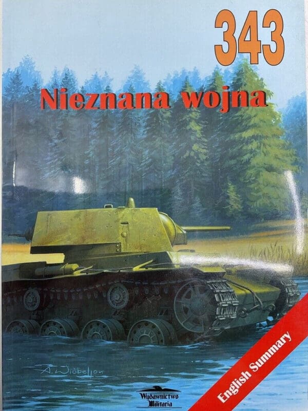 WW2 German Eastern Front 343 Nieznana Wojna Polish Language SC Reference Book