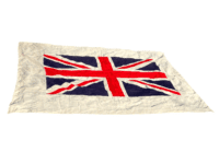 WW2 Canadian British RN RCN Navy Pilot Flag Union Jack White Border Multi Piece