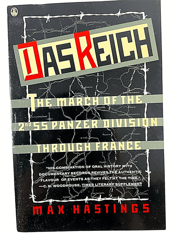 WW2 German Das Reich March of 2nd SS Panzer Division France SC Reference Book