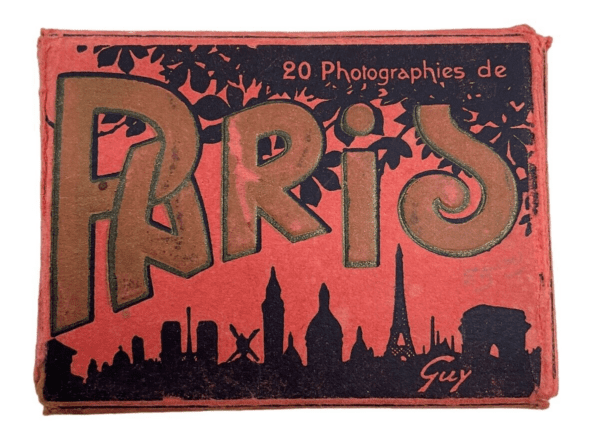 WW1 French British Canadian Souvenir Photographs Of Paris