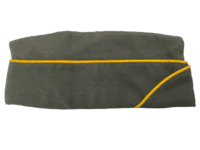 WW2 US USAAF Yellow Piped Garrison Wedge Cap 6 7/8