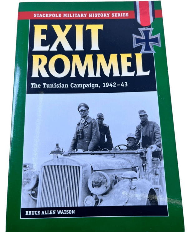 WW2 German Exit Rommel Tunisian Campaign Stackpole Softcover Reference Book