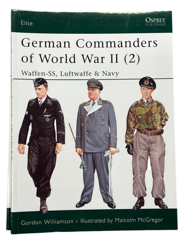 WW2 German Commanders of World War II Volume 2 Osprey SC Reference Book