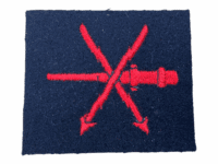 British RN Navy Gun Direction Sleeve Patch Insignia