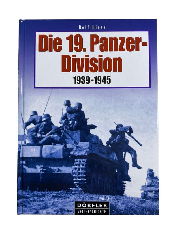 WW2 German Die 19th Panzer Division 39-45 Hard Cover Reference Book