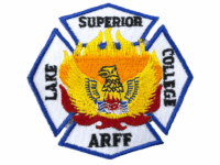 US Lake Superior ARFF Aircraft Rescue & Fire Fighting Patch Shirt