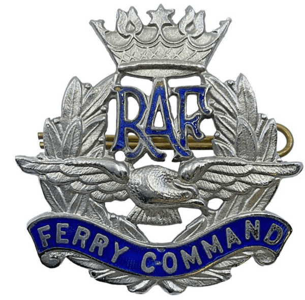 WW2 British RAF Ferry Command Cap Badge