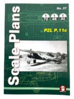 Polish Air Force PZL P11c Scale Plans 37 Modelling SC Reference Book