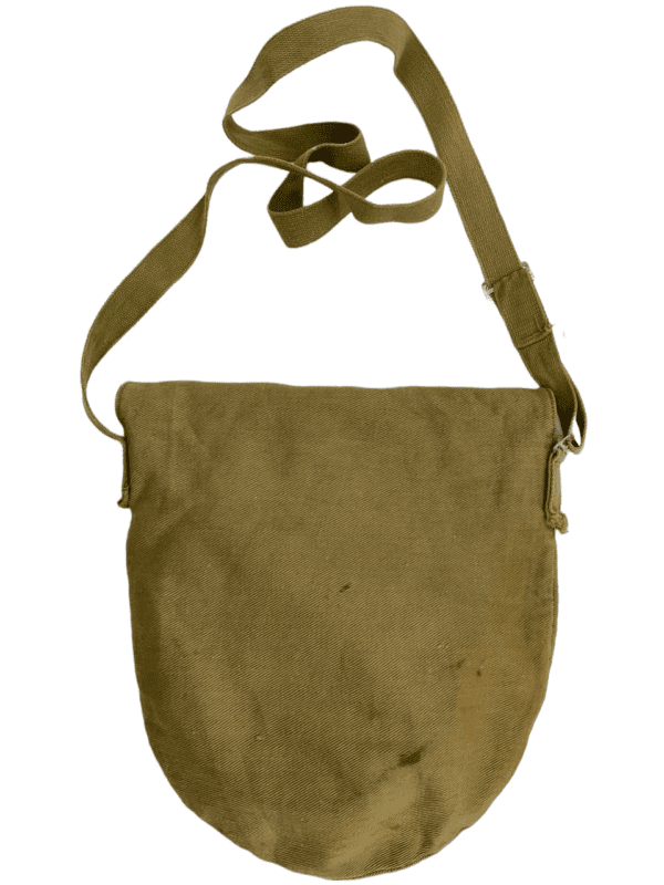 WW2 Canadian British Small Bag Pouch With Strap & Snap Closure