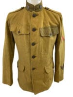 WW1 US AEF 91st Infantry Division H Collar Disc Other Ranks Wool Tunic