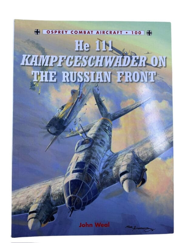 WW2 German He111 Kampfgeschwader Russian Front Osprey SC Reference Book