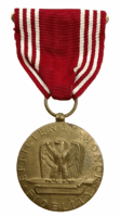 WW2 US Good Conduct Medal & Ribbon Named Arthur L. Smith