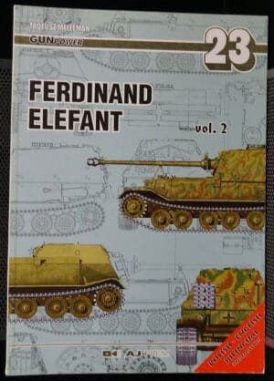 WW2 German Ferdinand Elefant Vol 2 Polish English Gun Power 23 Reference Book