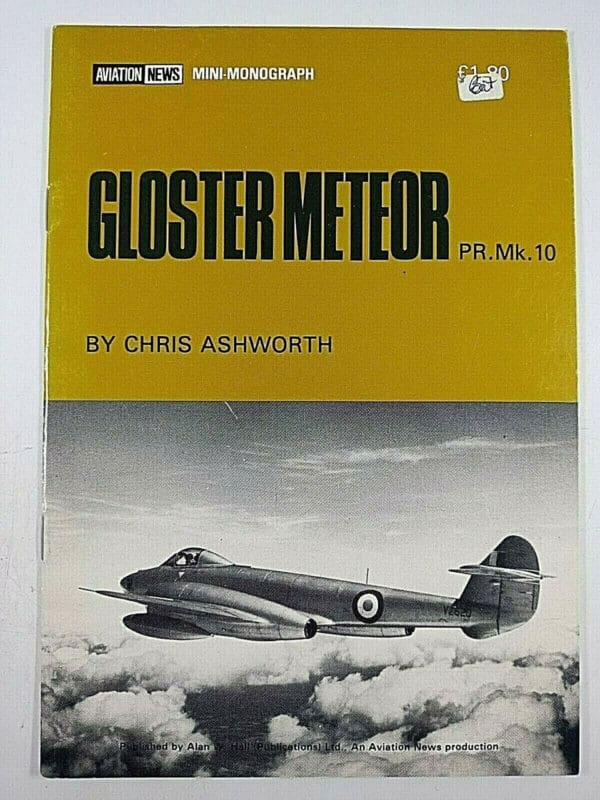 British RAF Gloster Meteor PR Mk 10 Aviation News Reference Book