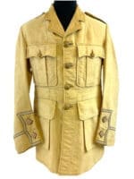 WW1 Canadian Militia CEF Officers Tropical Cuff Rank Lt Tunic Unnamed