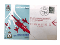 British RAF First Day Cover Stamp Red Arrrows International Air Day 1974