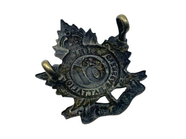 WW1 Canadian CEF 61st Battalion Collar Insignia Single