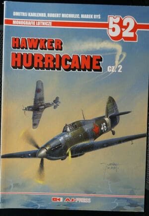 WW2 British RAF Hawker Hurricane Vol 2 Polish Text Reference Book